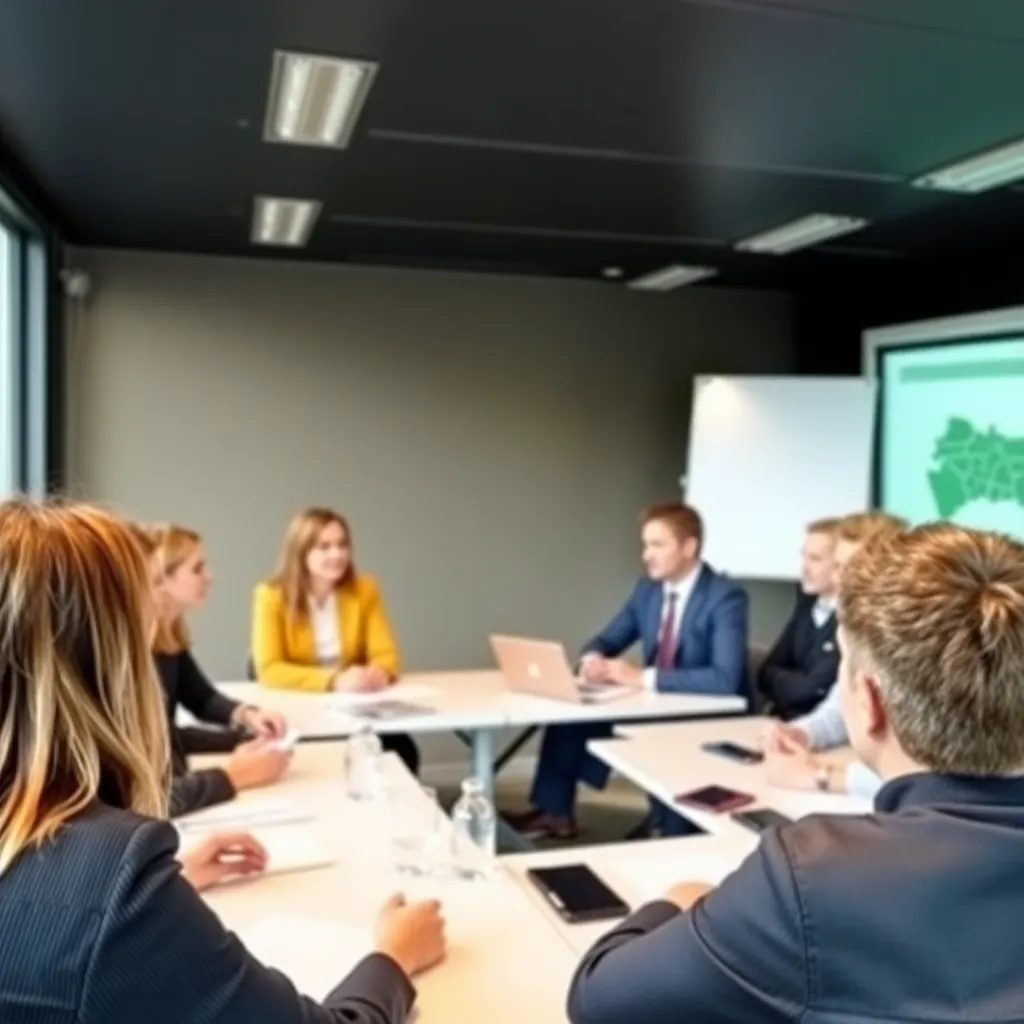 Portret van Fatima El-Amrani, zorgmanager bij een Nederlands ziekenhuis