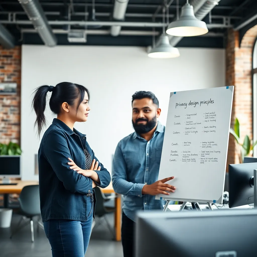 Nederlands tech-team bespreekt privacy-by-design principes bij productontwikkeling