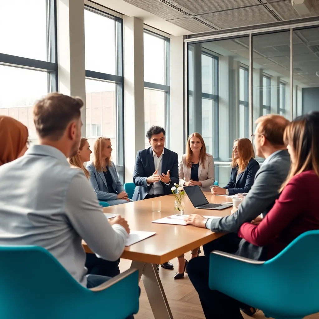 Nederlands medisch team in overleg over patiëntgerichte zorg in ziekenhuis