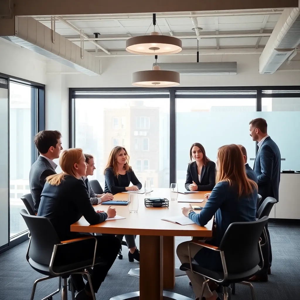 Werknemers in een Nederlands kantoor bespreken ethische dilemma's